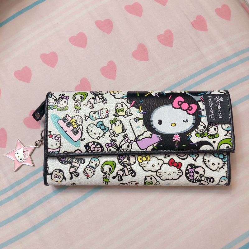 tokidoki X hello kitty tokidoki hello kitty 凱蒂貓 長夾 皮夾 全新 絕版