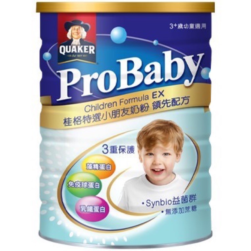 ProBaby EX 桂格特選小朋友奶粉 領先配方1500g 3歲以上幼童適用