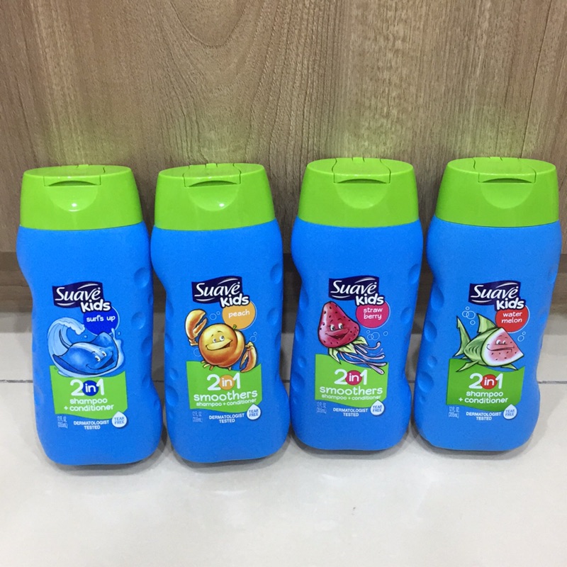 🛁現貨🛁每瓶90元 Suave kids 二合一兒童洗潤髮乳