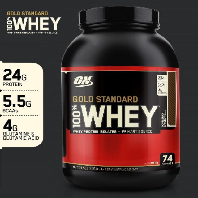 ON 100% Gold Standard Whey 金牌級低脂乳清蛋白5磅