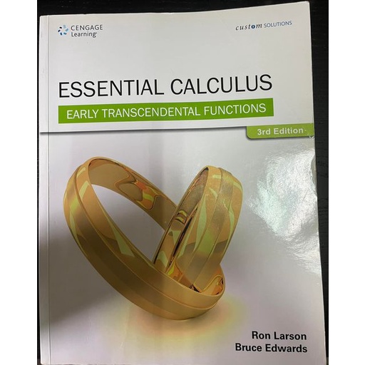 [二手] Essential Calculus 3rd Edition 微積分