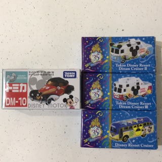 現貨 Tokyo Disney 迪士尼 35週年 Tomica 小汽車 模型 擺飾 玩具 模型車
