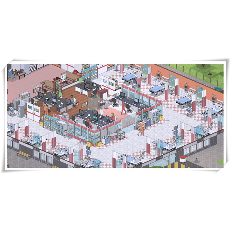 醫院計劃 中文版 送修改器 模擬經營SIM PC電腦單機遊戲 免 steam Project Hospital