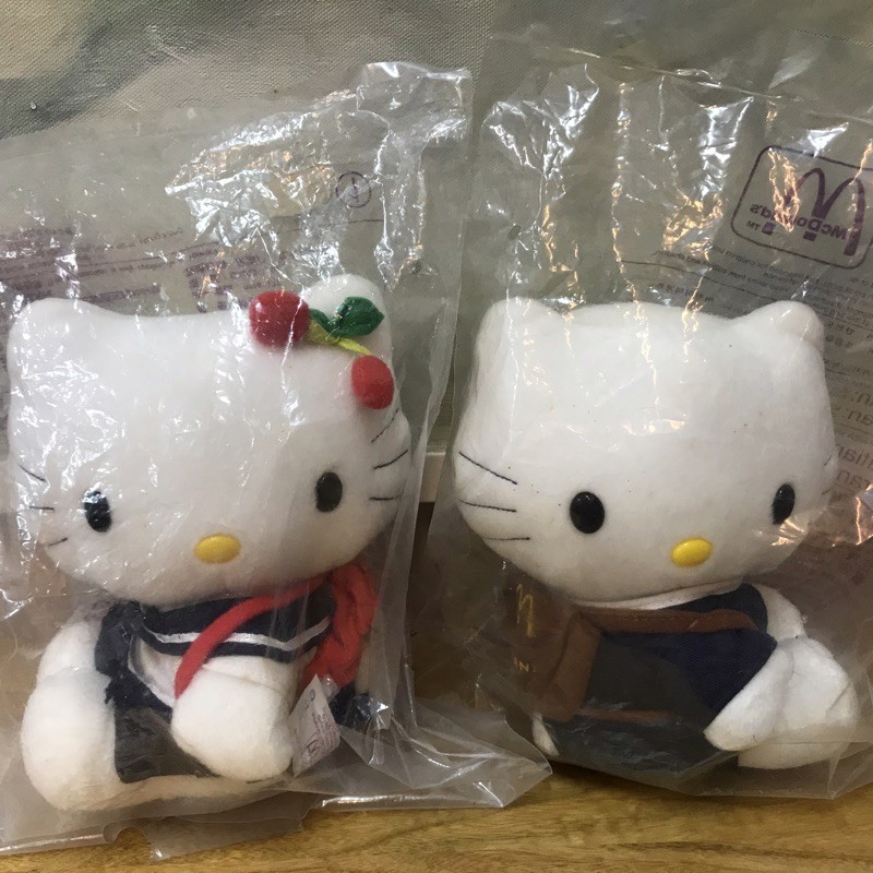 1999年麥當勞Hello Kitty絨毛玩具#相識篇