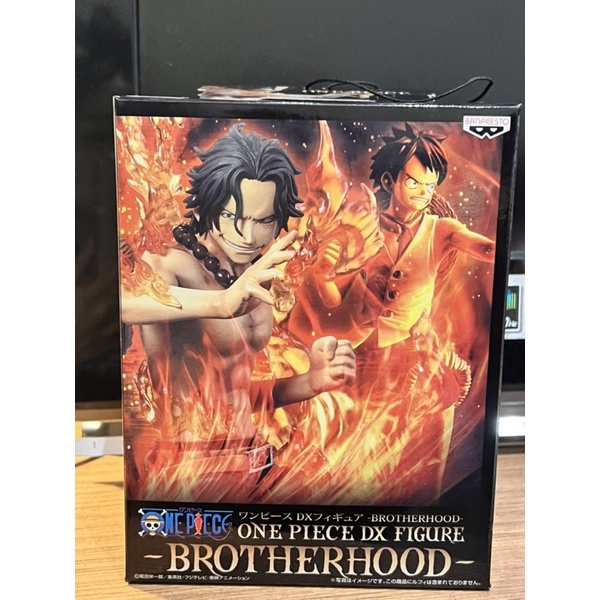 金證 現貨 火焰 魯夫 海賊王 DXF Brotherhood 火焰兄弟 兄弟羈絆 艾斯 公仔