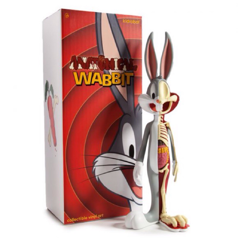 KIDROBOT X JASON FREENY WABBIT 樂一通 兔寶寶 半剖 looney tunes