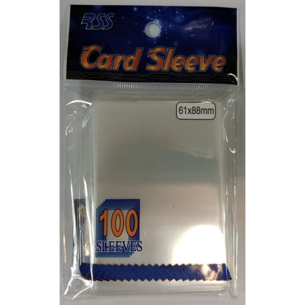 ★多樂鯊電玩★ RSS 透明卡套 第一層薄套 61x88mm 100張  VG、BS、七龍珠機台、遊戲王