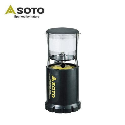 日本 SOTO ST-213 日本製SOTO 卡式瓦斯燈200W/450流明 電子點火 露營燈 野營燈