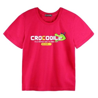 Crocodile Junior 『小鱷魚童裝』555405 Q版鱷魚T恤 Ggo(G購)