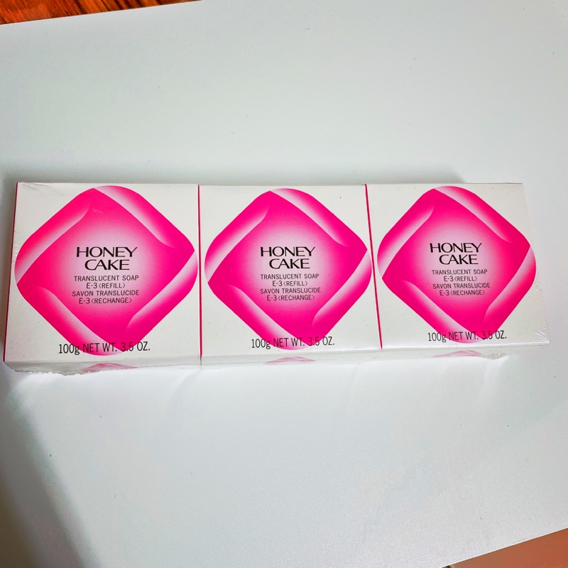 [全新] SHISEIDO 資生堂 潤紅蜂蜜 香皂100g 3入 (新包裝)