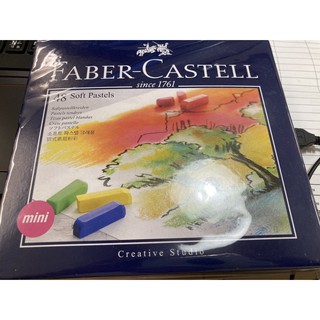 【軟性粉彩條】Faber-Castell 創意工坊軟性粉彩條(短型) 48色