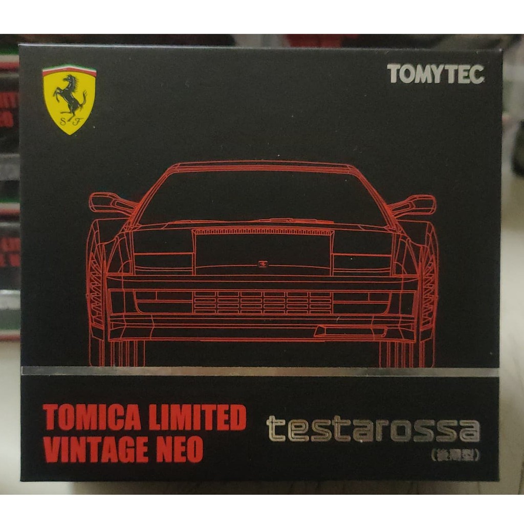 (現貨) Tomytec Tomica 多美 Testarossa (後期型)  Ferrari 法拉利  TLV 紅