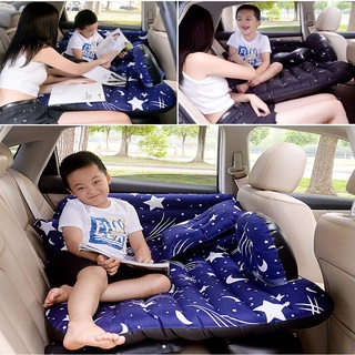 一本優選店汽車百貨☀車載充氣床suv轎車後座汽車睡墊 兒童小孩後排旅行床墊通用氣墊床