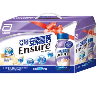 亞培 安素菁選高鈣鈣強化配方減甜8入禮盒237mlx8【家樂福】
