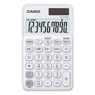 【天龜】 CASIO 時尚甜美 牛奶白馬卡龍計算機 10位數 利潤率計算 稅金計算 SL-310UC WE