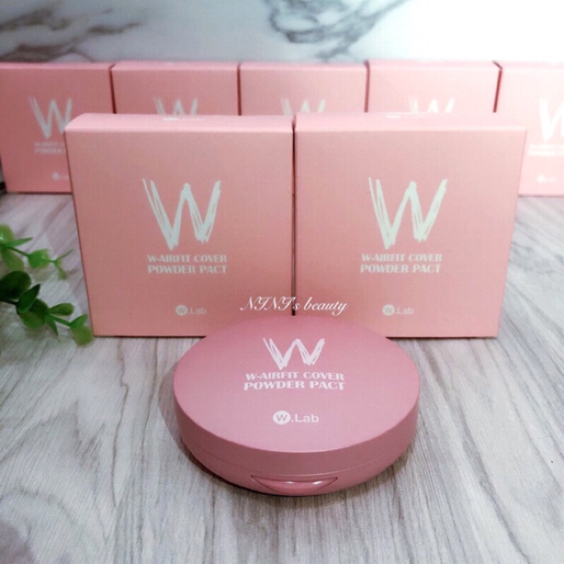 【韓國🇰🇷W.lab】粉紅抱抱蜜粉餅 定妝 霧面 控油 wlab