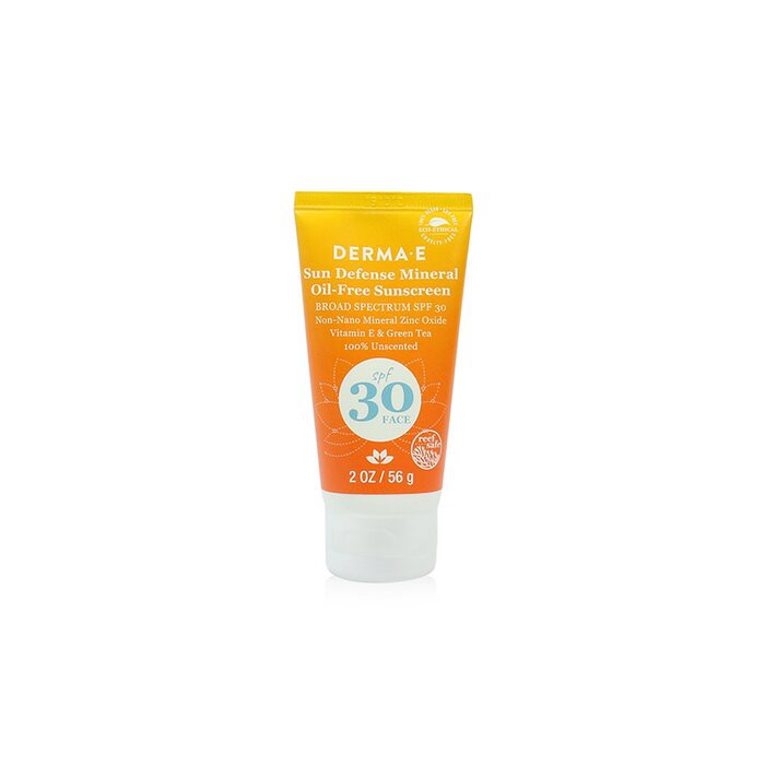 DERMA E - Sun Defense Mineral Oil-Free Sunscreen SPF 30 Face