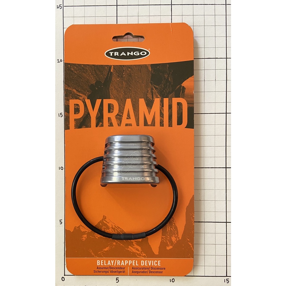 二手已拆包裝Trango Pyramid Belay/Rappel Device 確保器 下降器