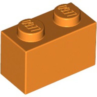 磚家 LEGO 樂高 橘色 Brick 1x2 基本顆粒 基本磚 顆粒磚 3004