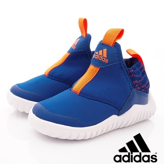 adidas><愛迪達襪套式運動鞋2540藍(寶寶段)12cm(零碼)