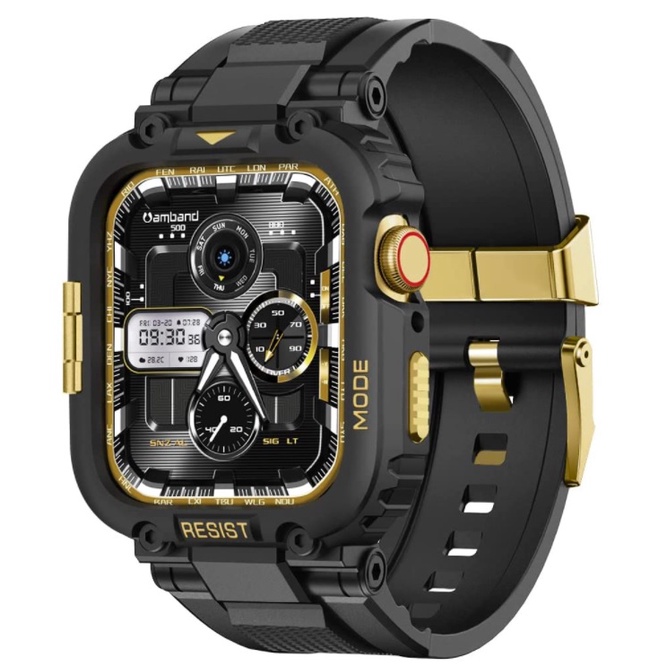 ㊣USA Gossip㊣ amBand 運動錶帶 M1 G-Shock 樣式 Apple Watch