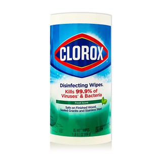 【CLOROX】清潔制菌濕紙巾(清新香) 85抽