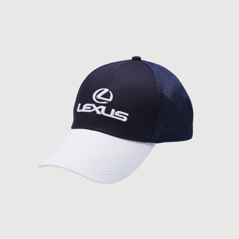 LEXUS 原廠精品 棒球帽 海軍藍配色運動帽