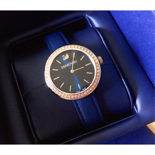 全新 SWAROVSKI 施華洛世奇 水鑽手錶 鑽石手錶 手錶 歐洲 限定款藍色 情人節送禮/送禮