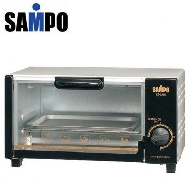 SAMPO 聲寶 6L定時烤箱 KZ-LA06 15分鐘定時，集屑盤設計，清理簡單