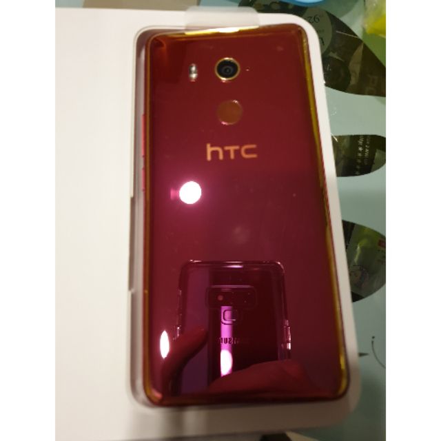 HTC U11 EYES 紅 保固內 九成新