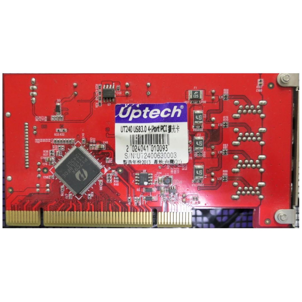 UPTECH USB3 PCI 2PORT 擴充卡