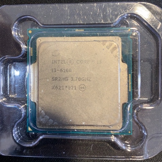 Intel i3-6100 CPU 6代CPU 1151腳位 HD530 內顯 順玩LOL等輕遊戲 非i3-7100