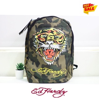 ED Hardy 經典老虎印花 1A1A2TIG單層 迷彩 / 1A1A1TIG 雙層 黑 後背包 全新原廠🛒