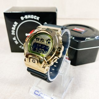 🗿Magigaga選物| CASIO/G-SHOCK GM-6900G-9 運動手錶(消光黑x金屬金）🔝公司貨