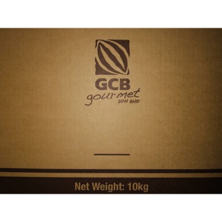 GCB耐烤黑水滴巧克力/單箱（2袋入十公斤）牛皮紙袋原裝