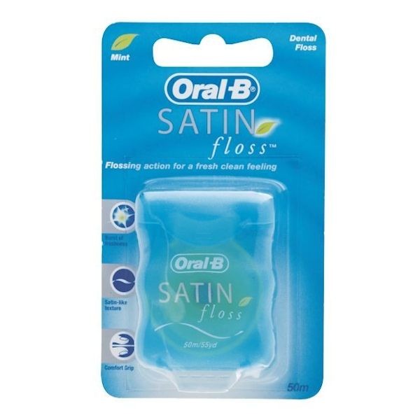 👍💓世界品牌Oral-B💓 歐樂B 超滑牙線 50M 1盒入 牙橋專用