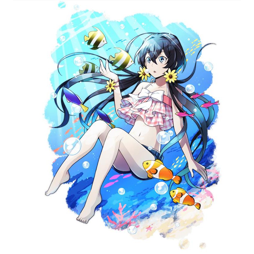 漫天星cos坊文豪野犬cos泉鏡花水著cos泉鏡花泳衣cosplay全套現貨 蝦皮購物
