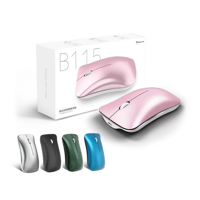 【蝦皮特選】宏晉 b115 可充電的藍牙滑鼠 鋁合金質感 無線滑鼠 靜音滑鼠 藍牙滑鼠 藍芽滑鼠