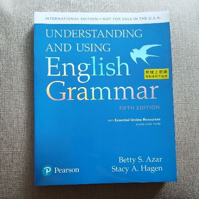 Understanding and using english grammar
