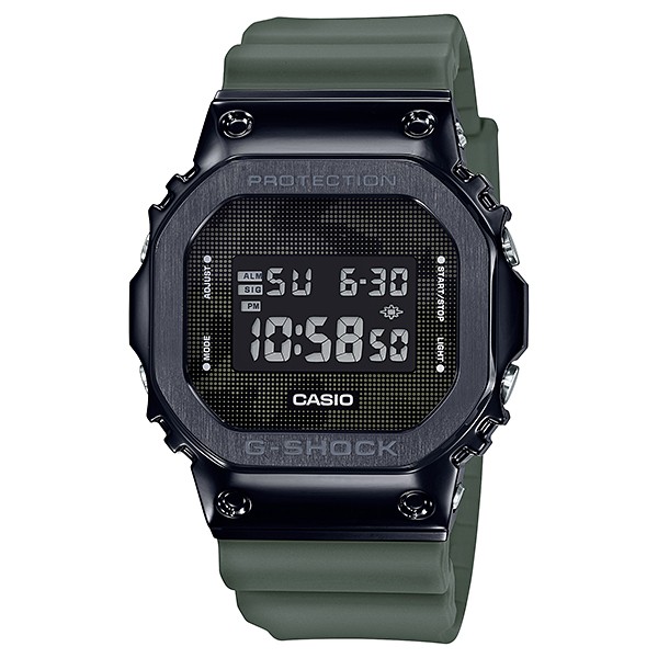 CASIO卡西歐 G-SHOCK 反轉液晶防水手錶 GM-5600B-3(GM-5600B-3DR)