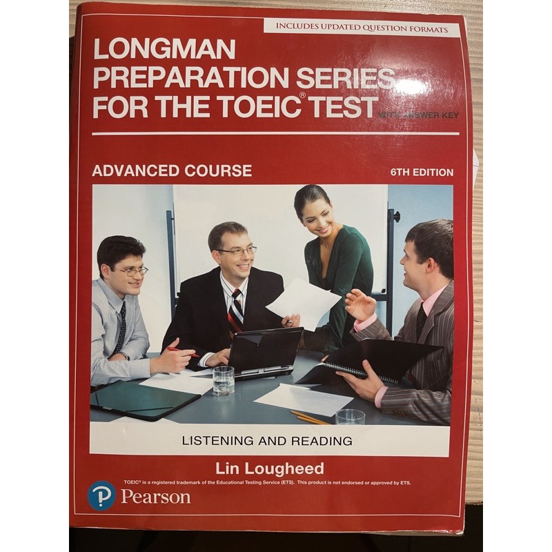 Longman preparation series for the TOEIC test大學英文課本