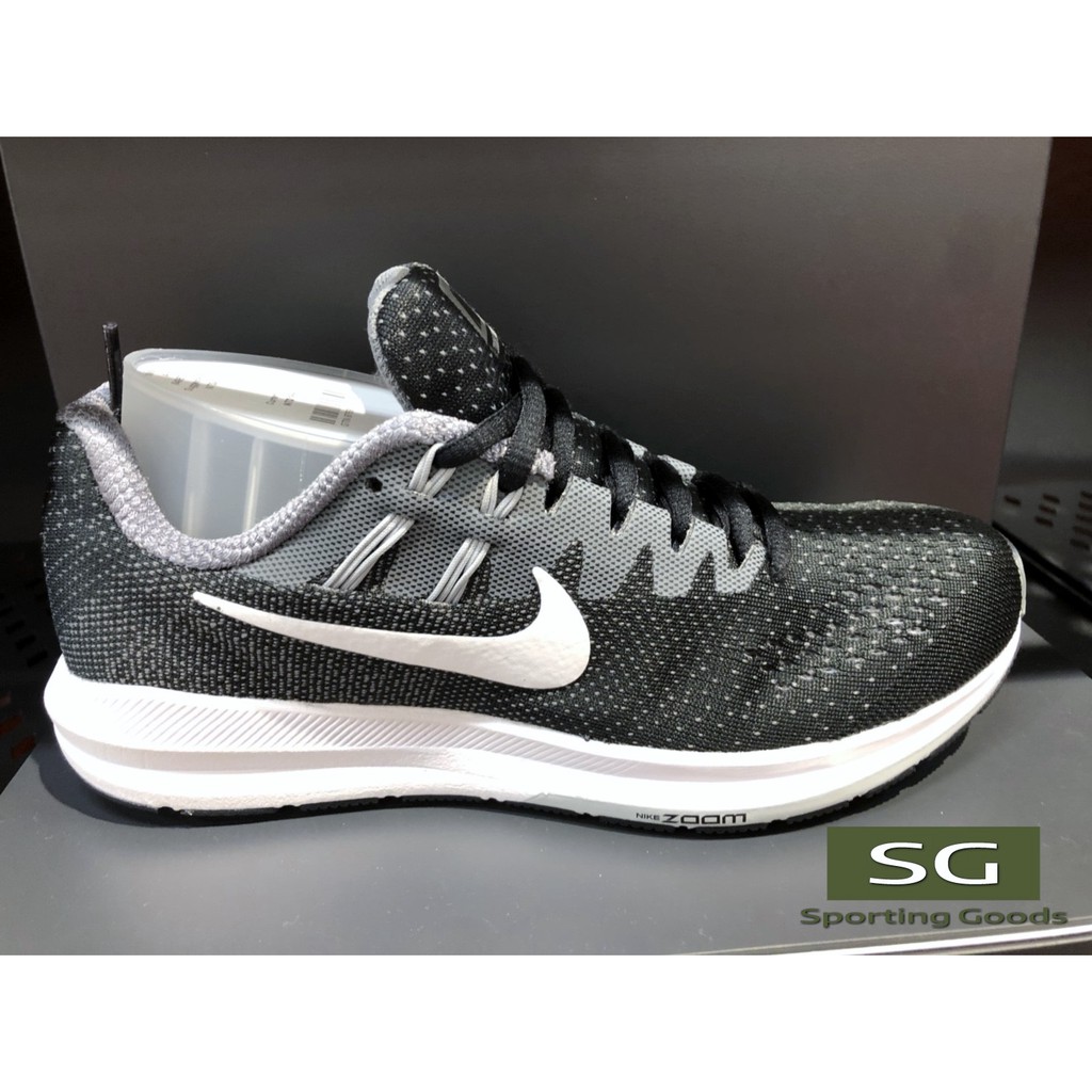 S.G NIKE AIR ZOOM STRUCTURE 20 黑灰 透氣 休閒 運動 慢跑鞋 女鞋 849577-003