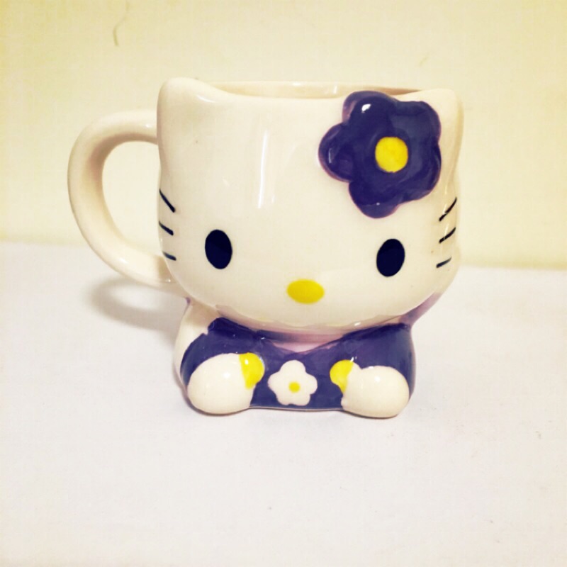 現貨🔥日本帶回 銀の鐘 Hello Kitty 陶瓷杯 日本北海道限定販售 凱蒂貓