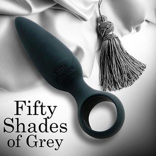 ❣IS情趣❣Fifty Shades Of Grey 格雷的五十道陰影 水滴型柔軟細膩矽膠肛塞♂♀