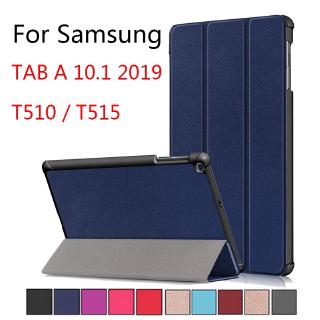 現貨 三星 Galaxy Tab A 10.1 2019 T510 / T515平板電腦保護套 三折彩繪皮套 防摔保護殼