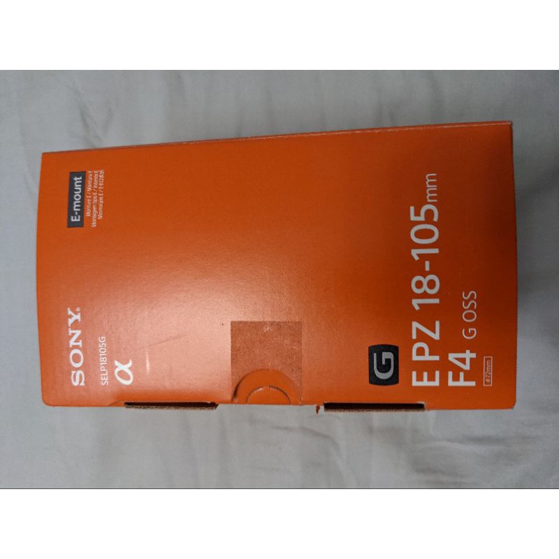 Sony E PZ 18-105mm F4 G OSS