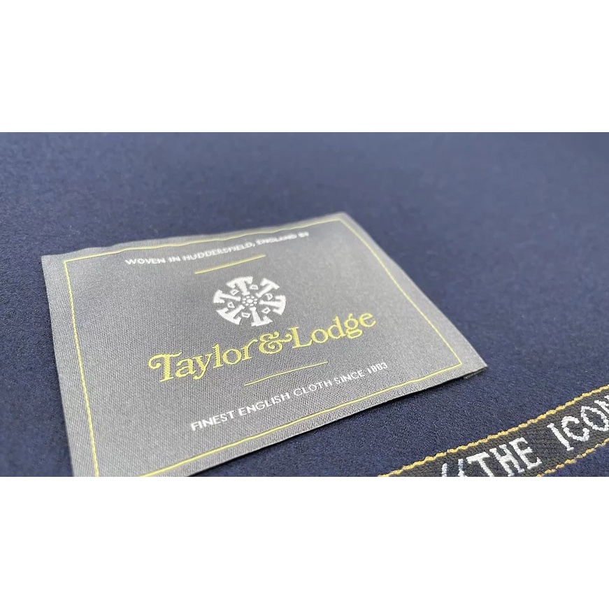 Taylor &amp; Lodge之THE ICONIC系列深藍色 Flannel法蘭絨布料