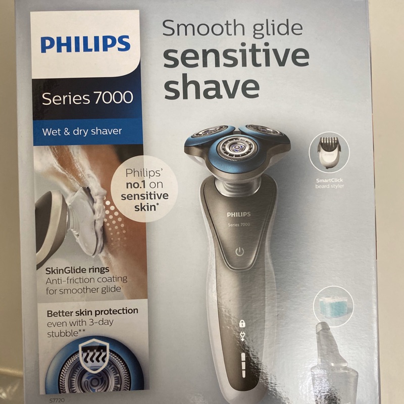PHILIPS 飛利浦 Shaver series 7000 乾濕兩用電鬍刀 s7720