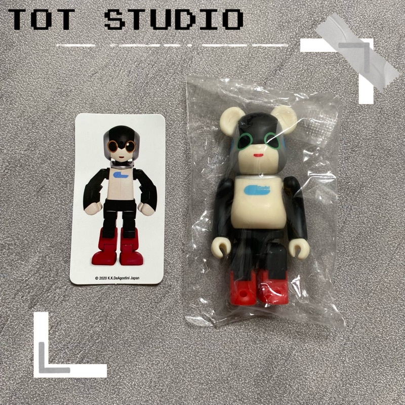 ‹ TOT.Studio › 庫柏力克熊 Be@rbrick 100% 40代 代數熊 機器人ROBI 隱藏版