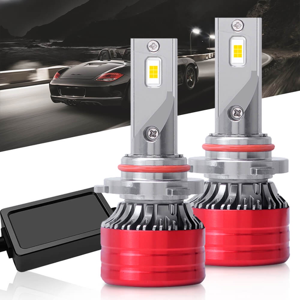 【現貨】一對高品質100W汽車LED燈 解碼 H4 H7 H11 9005 HB3 9006 HB4 H1 LED大燈